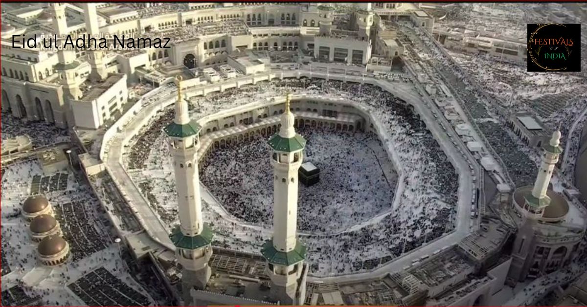 Image of Eid ul Adha Namaz in Arab