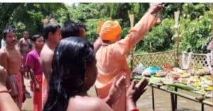Image of Ganga Puja in Tripura
